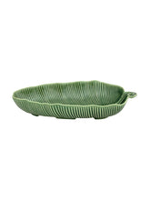 Load image into Gallery viewer, Bordallo Pinheiro Leaves Green Banana Leaf Salad Bowl