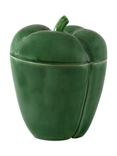 Load image into Gallery viewer, Bordallo Pinheiro 10&quot; Green Pepper Box

