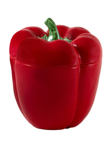 Bordallo Pinheiro 10" Red Pepper Box