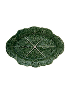 Bordallo Pinheiro Cabbage 15" Oval Platter