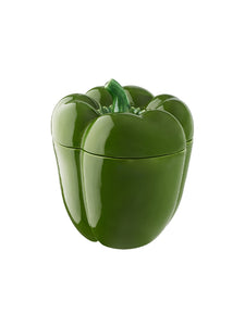 Bordallo Pinheiro 8" Green Pepper Box