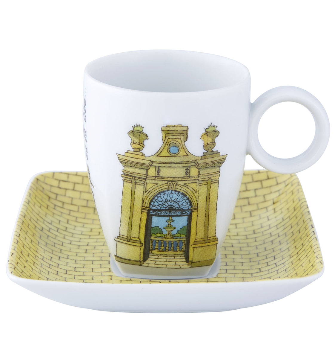 Vista Alegre Soul of Coimbra Espresso Cups and Saucers, Set of 4