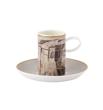 Load image into Gallery viewer, Vista Alegre Afrika Coffee Cup and Saucer, Set of 4
