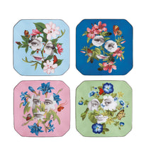 Load image into Gallery viewer, Vista Alegre Fête Vos Jeux Dessert Plate, Set of 4