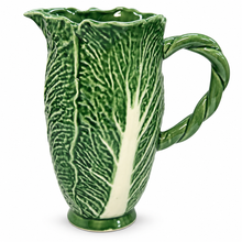 Load image into Gallery viewer, Portuguese Ceramic Cabbage Pitcher