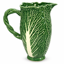 Load image into Gallery viewer, Portuguese Ceramic Cabbage Pitcher