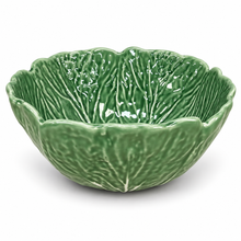Load image into Gallery viewer, Portuguese Ceramic Cabbage Serving Bowl