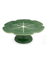 Load image into Gallery viewer, Bordallo Pinheiro Cabbage Cake Stand