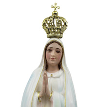Load image into Gallery viewer, 15" Our Lady Of Fatima Virgin Mary White Religious Statue, #1023