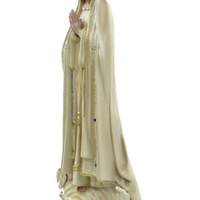 Load image into Gallery viewer, 20" Our Lady Of Fatima Virgin Mary Beige Religious Statue, #1035V