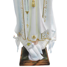 Load image into Gallery viewer, 44" Our Lady Of Fatima Virgin Mary White Religious Statue, #1038