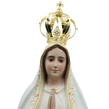 Load image into Gallery viewer, 44" Our Lady Of Fatima Virgin Mary White Religious Statue, #1038