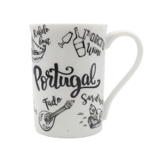 Load image into Gallery viewer, Traditional Portugal Themed Ceramic Coffee Mug, 10 oz.
