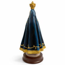 Load image into Gallery viewer, Our Lady of Aparecida Catholic Statue – Patroness of Brazil, Hand-Painted Religious Figurine