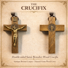 Load image into Gallery viewer, Our Lady of Aparecida Car Rosary in Imbuia Wood with Crucifix and Toggle Clasp
