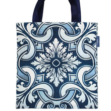 Load image into Gallery viewer, 100% Cotton Azulejo Tile Themed Made in Portugal Reusable Tote Bag