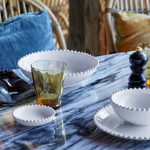 Load image into Gallery viewer, Costa Nova Pearl 9" White Pasta Bowl Set