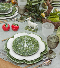 Load image into Gallery viewer, Bordallo Pinheiro Cabbage Charger Plate, Set of 2
