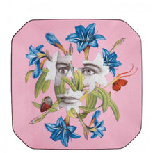 Load image into Gallery viewer, Vista Alegre Fête Vos Jeux Dessert Plate, Set of 4