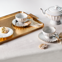 Load image into Gallery viewer, Vista Alegre 200 Anos XL Cake Plate with Stand