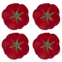 Load image into Gallery viewer, Bordallo Pinheiro Tomato Dinner Plate, Set of 4