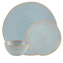 Load image into Gallery viewer, Casa Alegre Gemstone Moonstone 3 Piece Dinnerware Set