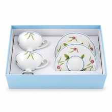 Load image into Gallery viewer, Vista Alegre Bridgerton Tea Cup & Saucer, Set of 2