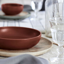 Load image into Gallery viewer, Casafina Pacifica 9" Cayenne Soup/Pasta Bowl Set