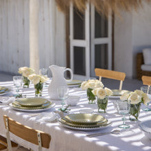 Load image into Gallery viewer, Costa Nova Pearl Lilly Green Soup/Pasta Plate Set