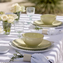 Load image into Gallery viewer, Costa Nova Pearl Lilly Green Soup/Cereal Bowl Set