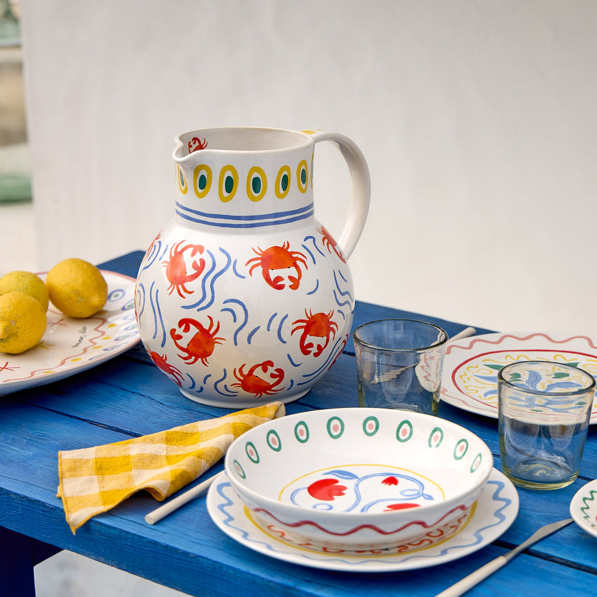 Costa Nova Summer Bliss Crab Pitcher – Portugalia Sales Inc