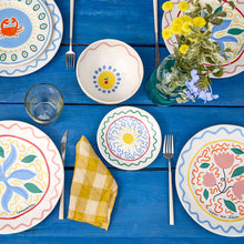 Load image into Gallery viewer, Costa Nova Summer Bliss Sun Appetizer Plate Set