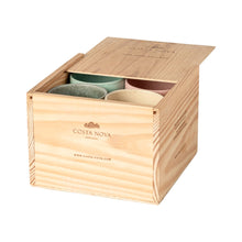 Load image into Gallery viewer, Costa Nova Arenito 7 oz. Lungo Espresso Cups with Gift Box, Set of 8