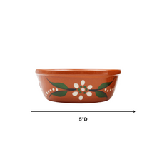 Load image into Gallery viewer, João Vale Hand-Painted Traditional Terracotta Dessert Bowls, Set of 4
