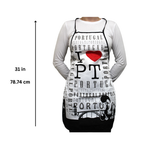 I Love PT Kitchen Made in Portugal Apron