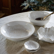Load image into Gallery viewer, Costa Nova Silvina Fennel White Serving Bowl