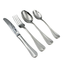 Load image into Gallery viewer, Dalper Baguette 130-Piece Silverware Flatware Cutlery Stainless Steel 12 Person Set
