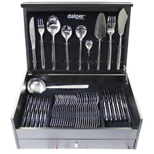 Load image into Gallery viewer, Dalper New York 130-Piece Silverware Flatware Cutlery Stainless Steel 12 Person Set
