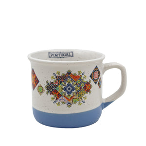 Portugal Tile Azulejo White and Blue 6 oz. Ceramic Mug