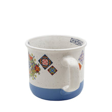 Load image into Gallery viewer, Portugal Tile Azulejo White and Blue 6 oz. Ceramic Mug
