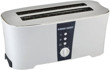 Load image into Gallery viewer, Black & Decker 4 Slice 1350W Toaster, 220-240V, Not for USA