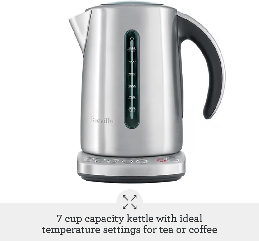  Breville BTM500CLR Smart Tea Infuser Compact Tea Maker