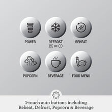 Load image into Gallery viewer, Breville BMO650SIL1BUC1 the Compact Wave Soft Close Microwave, Silver