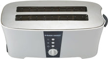 Load image into Gallery viewer, Black & Decker 4 Slice 1350W Toaster, 220-240V, Not for USA