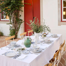 Load image into Gallery viewer, Costa Nova Vila White & Blue Appetizer Plate Set