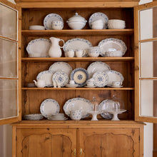 Load image into Gallery viewer, Costa Nova Vila White & Blue Dinner Plate Set