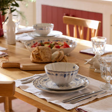Load image into Gallery viewer, Costa Nova Vila White & Blue Dinner Plate Set