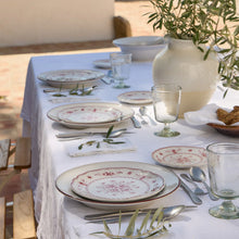 Load image into Gallery viewer, Costa Nova Vila White & Red Salad/Dessert Plate Set
