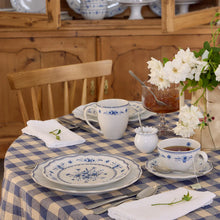 Load image into Gallery viewer, Costa Nova Vila White & Blue Salad/Dessert Plate Set