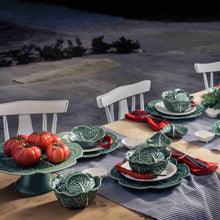 Load image into Gallery viewer, Bordallo Pinheiro Cabbage Cake Stand